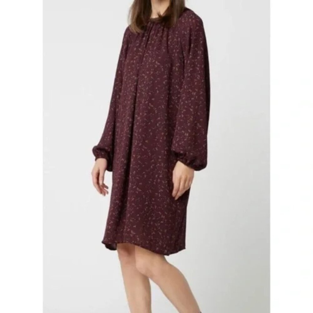 Oak + Fort floral dress
